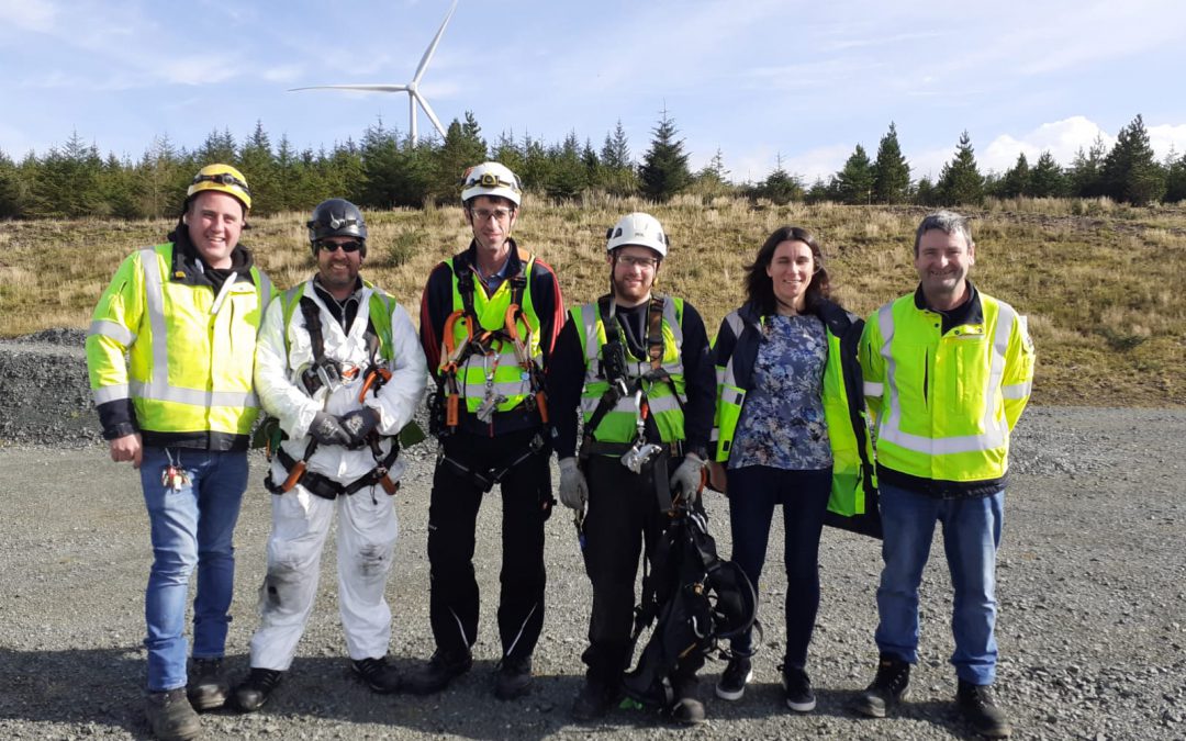 Windfarm Visit by 5th Class