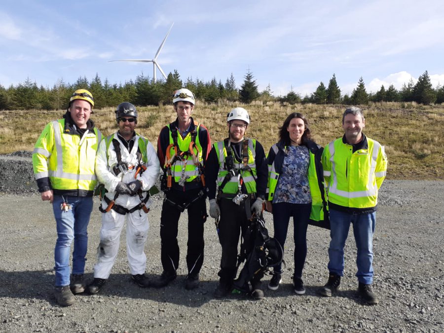 Windfarm Visit by 5th Class